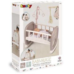 Люлька с кукольной каруселью SMOBY Baby Nurse цена и информация | Игрушки для девочек | pigu.lt