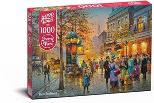 Dėlonė CherryPazzi Paryžiaus bulvaras, 1000 d. kaina ir informacija | Dėlionės (puzzle) | pigu.lt