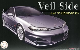 Klijuojamas Modelis Fujimi ID-126 Veilside Silvia S15 EC-I Model 1/24 , 39848 kaina ir informacija | Klijuojami modeliai | pigu.lt