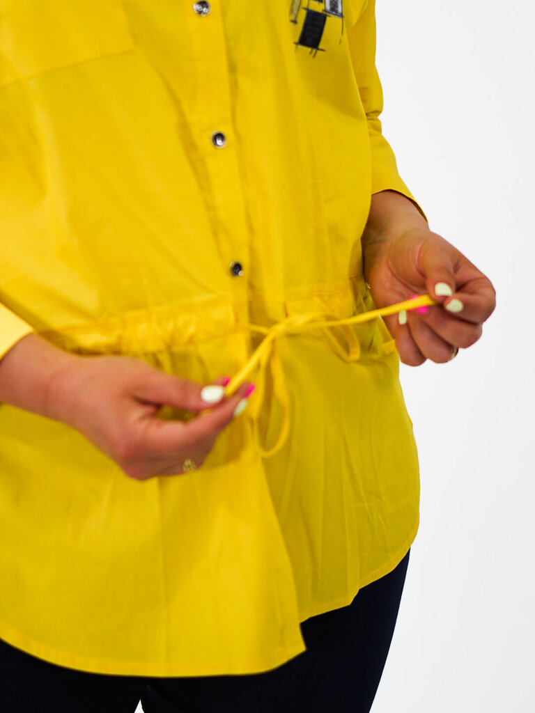 Palaidinė moterims Diamore, geltona цена и информация | Palaidinės, marškiniai moterims | pigu.lt