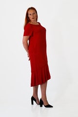 Элегантное платье с оборками на подоле и внутренними карманами в боковых швах цена и информация | Платья | pigu.lt