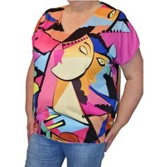 Женская блуза с цветным узором  Moda Italia, 198-6 цена и информация | Женские блузки, рубашки | pigu.lt