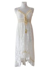 Платье женское Lamiar белое, V6031 цена и информация | Платья | pigu.lt