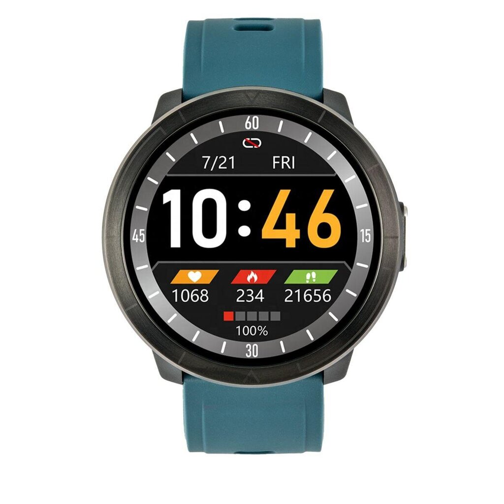 Watchmark Kardio WM18 Green цена и информация | Išmanieji laikrodžiai (smartwatch) | pigu.lt