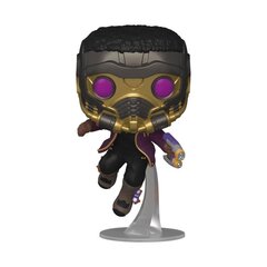 Funko POP! Marvel: What If...? – T’Challa Star-Lord kaina ir informacija | Žaidėjų atributika | pigu.lt