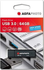 AgfaPhoto USB 3.0 64GB kaina ir informacija | USB laikmenos | pigu.lt