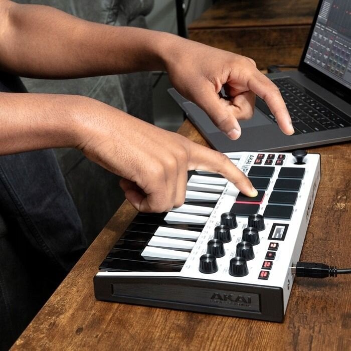 Klaviatūra Akai MPK Mini MK3 Control kaina ir informacija | Klavišiniai muzikos instrumentai | pigu.lt