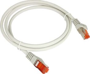 Alantec Patchcord RJ45 S/FTP kat.6a 0.25м szary цена и информация | Кабели и провода | pigu.lt