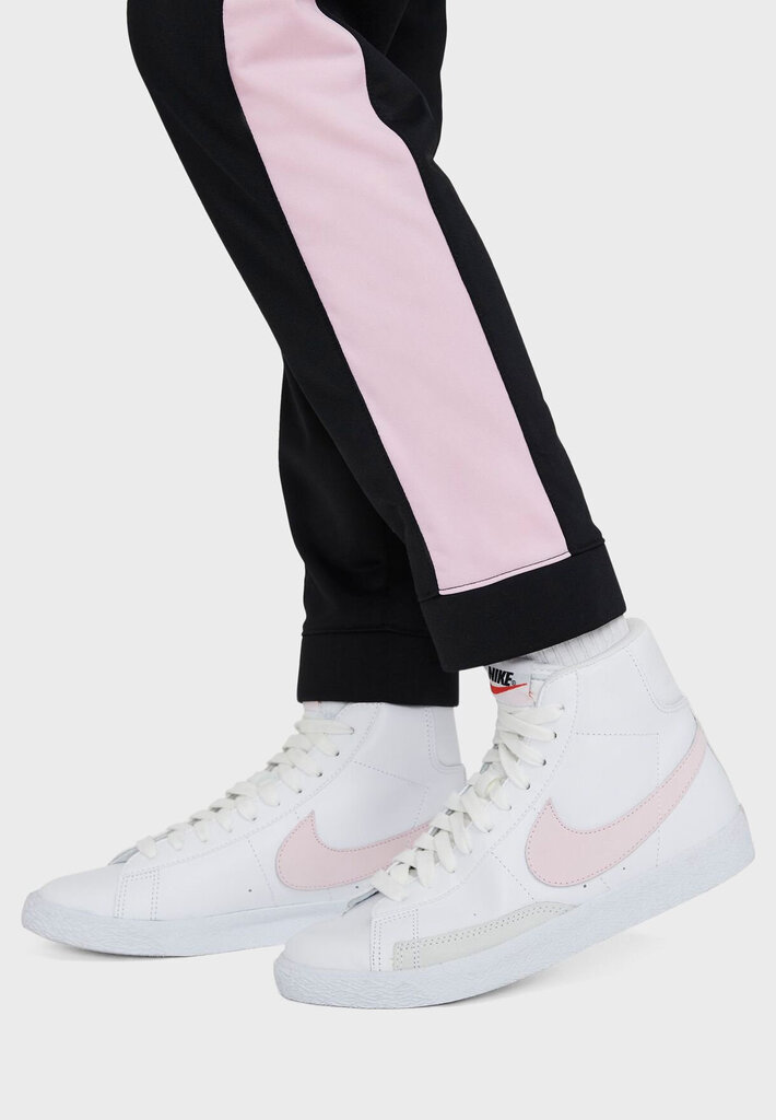 Nike sportinis kostiumas mergaitėms U Nsw Poly Wvn Ovrly Pink Black CU9202 013 kaina ir informacija | Komplektai mergaitėms | pigu.lt
