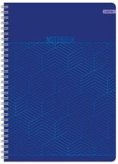 Тетрадь со спиралью, A4, 60 листов, 70 г, в клеточку, Harmony цена и информация | Тетради и бумажные товары | pigu.lt