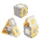 Dėlionė-kilimėlis Kinderkraft Luno 3D, 30 dalių, geltona kaina ir informacija | Lavinimo kilimėliai | pigu.lt