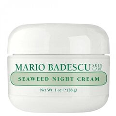 Lengvas bealiejis naktinis kremas Mario Badescu Seaweed, 28 ml kaina ir informacija | Veido kremai | pigu.lt