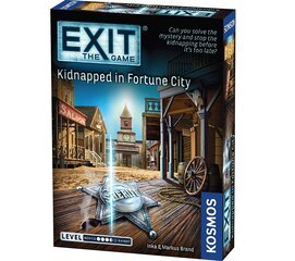 Настольная игра EXIT: Kidnapped in Fortune City, ENG цена и информация | Настольные игры, головоломки | pigu.lt
