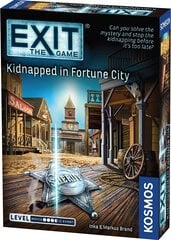 Настольная игра EXIT: Kidnapped in Fortune City, ENG цена и информация | Настольные игры, головоломки | pigu.lt