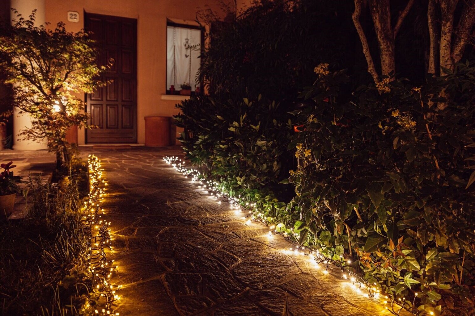 Kalėdinė girlianda 400 LED kaina ir informacija | Girliandos | pigu.lt