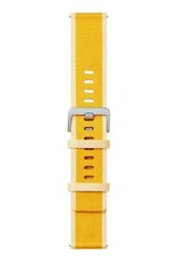 Xiaomi Watch S1 Active Braided Nylon Strap, Maize Yellow цена и информация | Аксессуары для смарт-часов и браслетов | pigu.lt