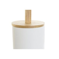 Щетка для унитаза DKD Home Decor 9,5 X 9,5 X 36,5 CM Натуральный Серый Цемент цена и информация | Набор акскссуаров для ванной | pigu.lt