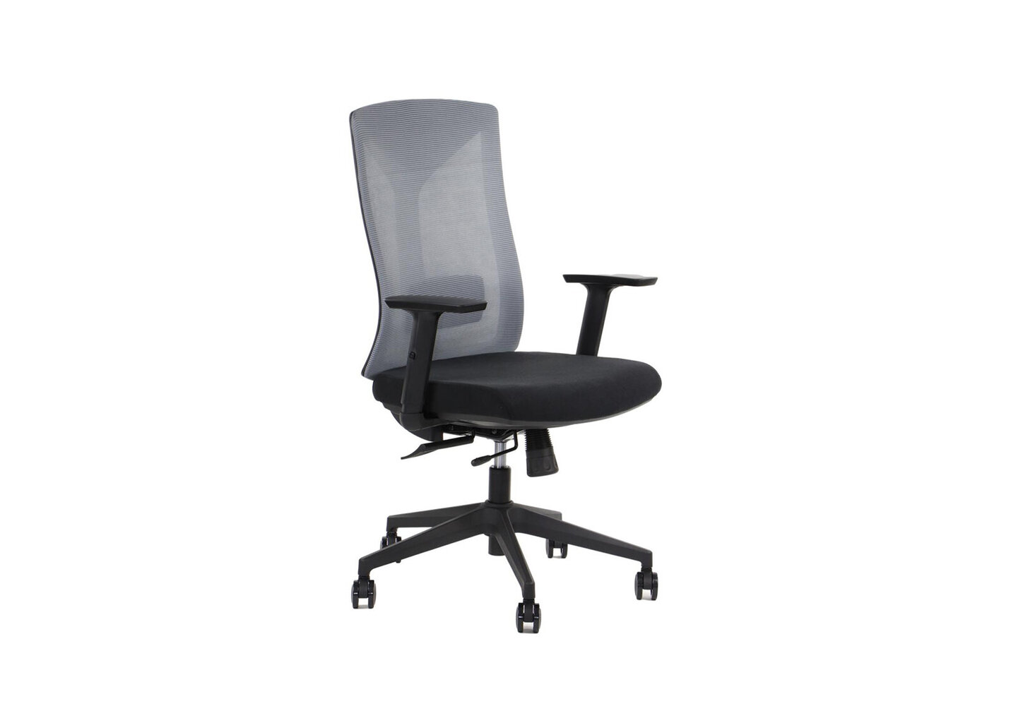 Biuro kėdė Stema Hager, pilka kaina ir informacija | Biuro kėdės | pigu.lt