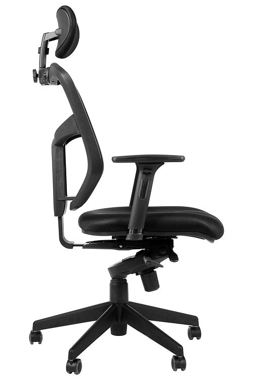 Biuro kėdė Stema HN-5038, juoda kaina ir informacija | Biuro kėdės | pigu.lt