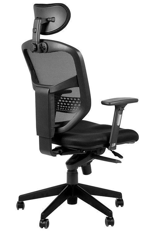 Biuro kėdė Stema HN-5038, juoda kaina ir informacija | Biuro kėdės | pigu.lt