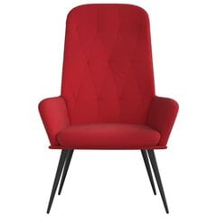 Poilsio kėdė, raudonojo vyno, aksomas цена и информация | Кресла в гостиную | pigu.lt