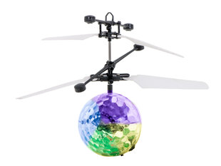 Disco LED skraidantis valdomas kamuoliukas + jutiklis kaina ir informacija | Žaislai berniukams | pigu.lt