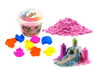 Kinetinis smėlis 350 g + 8 pelėsyje kaina ir informacija | Piešimo, tapybos, lipdymo reikmenys | pigu.lt