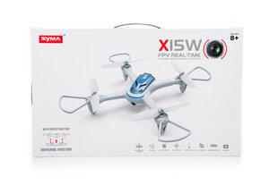 Dronas radijo bangomis valdomas Syma X15W 2,4GHz Kamera FPV Wi-Fi kaina ir informacija | Žaislai berniukams | pigu.lt