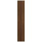 Spintelė knygoms, ruda ąžuolo, 36x30x171cm, apdirbta mediena kaina ir informacija | Lentynos | pigu.lt