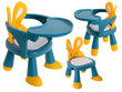 Maitinimo ir žaidimų stalo kėdė geltona spalva kaina ir informacija | Maitinimo kėdutės | pigu.lt