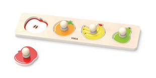 Головоломка для детей фрукты Viga 44531 цена и информация | Пазлы | pigu.lt