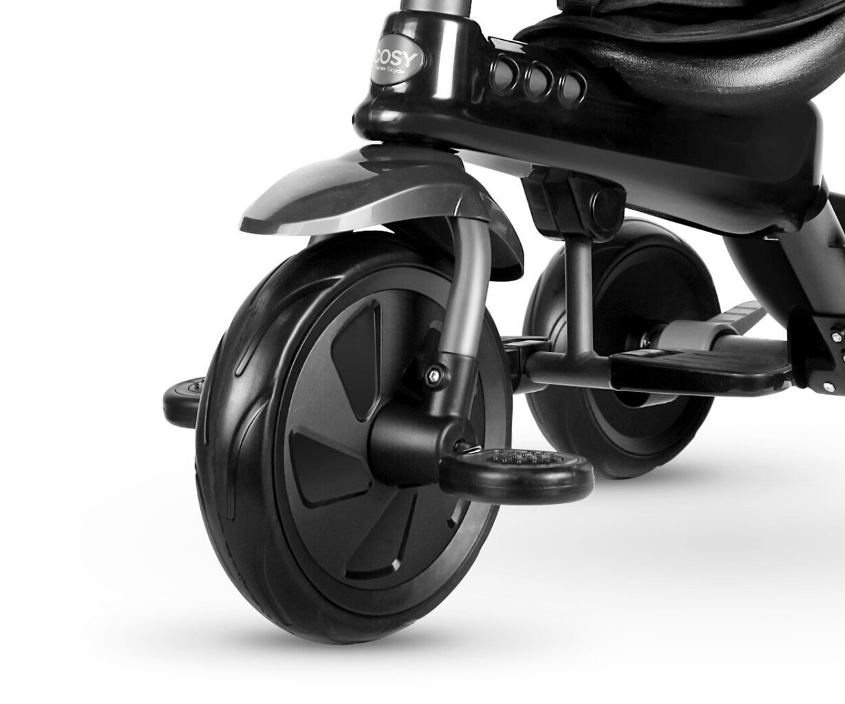 Triratukas Qplay Tricy Bike, juodas kaina ir informacija | Triratukai | pigu.lt