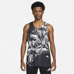 Nike sportiniai marškinėliai vyrams Trail Rise DM4781-010, juodi цена и информация | Мужские термобрюки, темно-синие, SMA61007 | pigu.lt