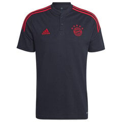 Marškinėliai vyrams Adidas FC Bayern Training Polo M, juodi цена и информация | Мужская спортивная одежда | pigu.lt