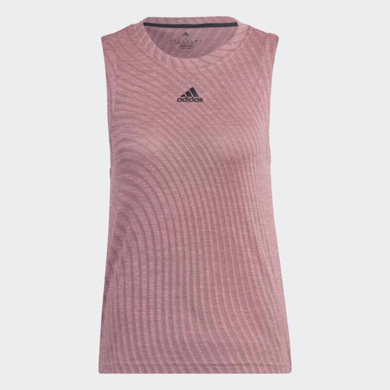 Marškinėliai moterims Adidas Tennis Match Tank Top W, rožiniai kaina ir informacija | Sportinė apranga moterims | pigu.lt