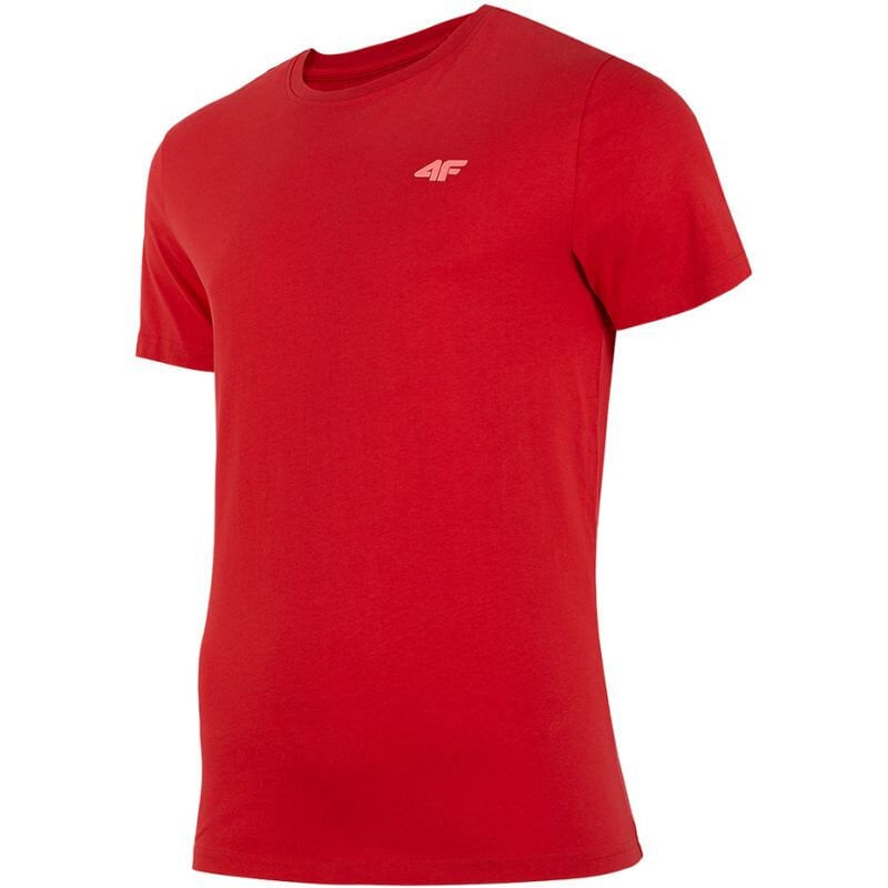 Vyriški marškinėliai 4F raudoni H4Z22 TSM352 62S цена и информация | Vyriški marškinėliai | pigu.lt