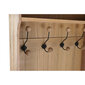 Drabužių kabykla su 2 stalčiais DKD Home Decor, Eglė/MDF, (81,5 x 36,5 x 201 cm), natūrali spalva kaina ir informacija | Drabužių kabyklos | pigu.lt