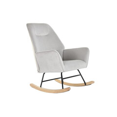 Кресло-качалка DKD Home Decor, кремовая (88 x 77 x 97 cm) цена и информация | Кресла в гостиную | pigu.lt
