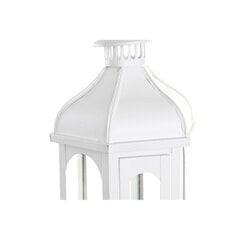 Фонарь DKD Home Decor, белый (20 x 17 x 55 см) цена и информация | Подсвечники, свечи | pigu.lt