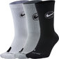Sportinės kojinės Nike U Nk Crew Everyday Bball DA2123 902 kaina ir informacija | Vyriškos kojinės | pigu.lt