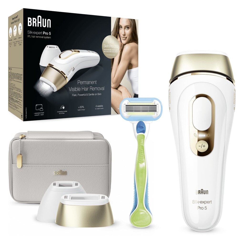 Braun Silk-expert Pro 5 IPL PL5154 цена и информация | Epiliatoriai | pigu.lt