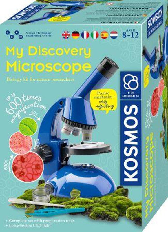 Mokomasis rinkinys My Discovery Microscope 8-12 kaina ir informacija | Lavinamieji žaislai | pigu.lt