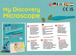 Обучающий набор My Discovery Microscope 8-12 цена и информация | Развивающие игрушки | pigu.lt