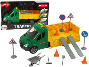 Žaislinis kelių priežiūros automobilis berniukams Lean Toys kaina ir informacija | Žaislai berniukams | pigu.lt
