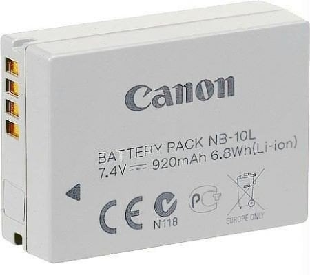 Canon NB-10L kaina ir informacija | Akumuliatoriai fotoaparatams | pigu.lt