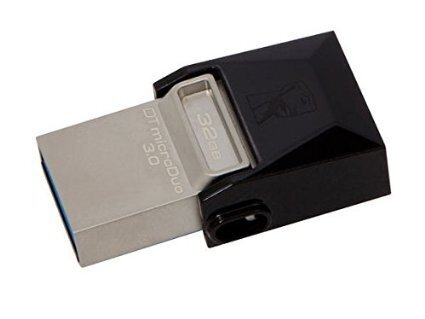 USB atmintinė Kingston 32GB Mikro/USB 3.0 kaina ir informacija | USB laikmenos | pigu.lt