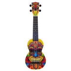 Sopraninė ukulelė Mahalo Art MA1-TK Tiki ė kaina ir informacija | Gitaros | pigu.lt