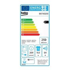 Beko B5T42243 kaina ir informacija | Džiovyklės | pigu.lt