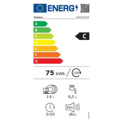 Siemens AG SX65ZX49CE kaina ir informacija | Indaplovės | pigu.lt