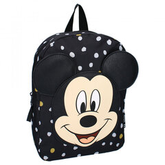 Vaikiška kuprinė Mickey Mouse, 31cm - juoda kaina ir informacija | Kuprinės ir krepšiai | pigu.lt